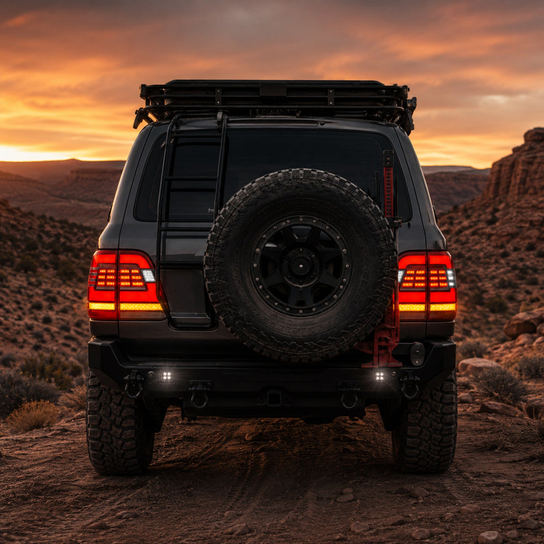 2003-2007 Lexus LX470 Sequential LED Tail Lights | Halo installation guide