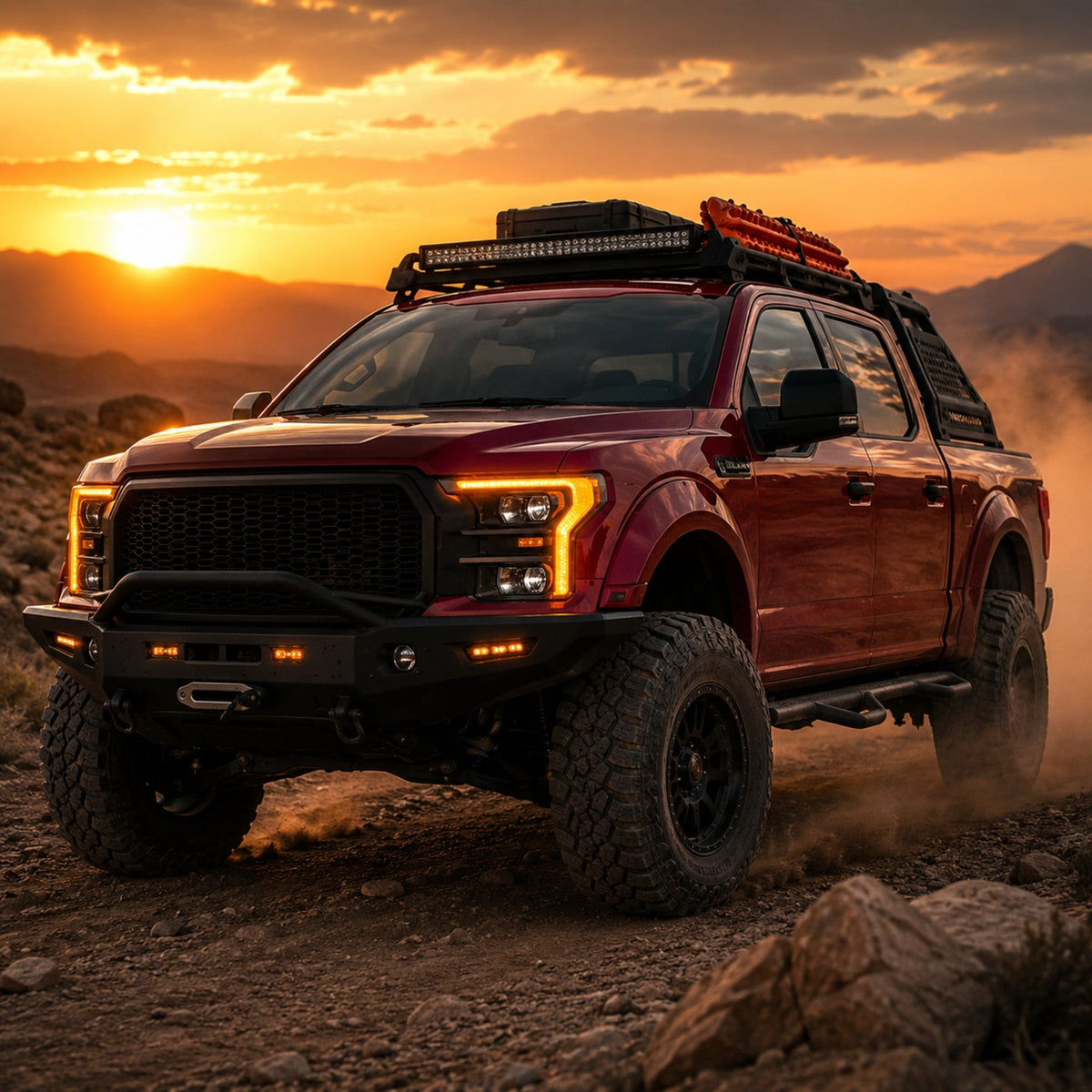 2015-2017 Ford F-150 LED Dual Projector Headlights | C-Shaped DRL, Switchback DRL installation guide