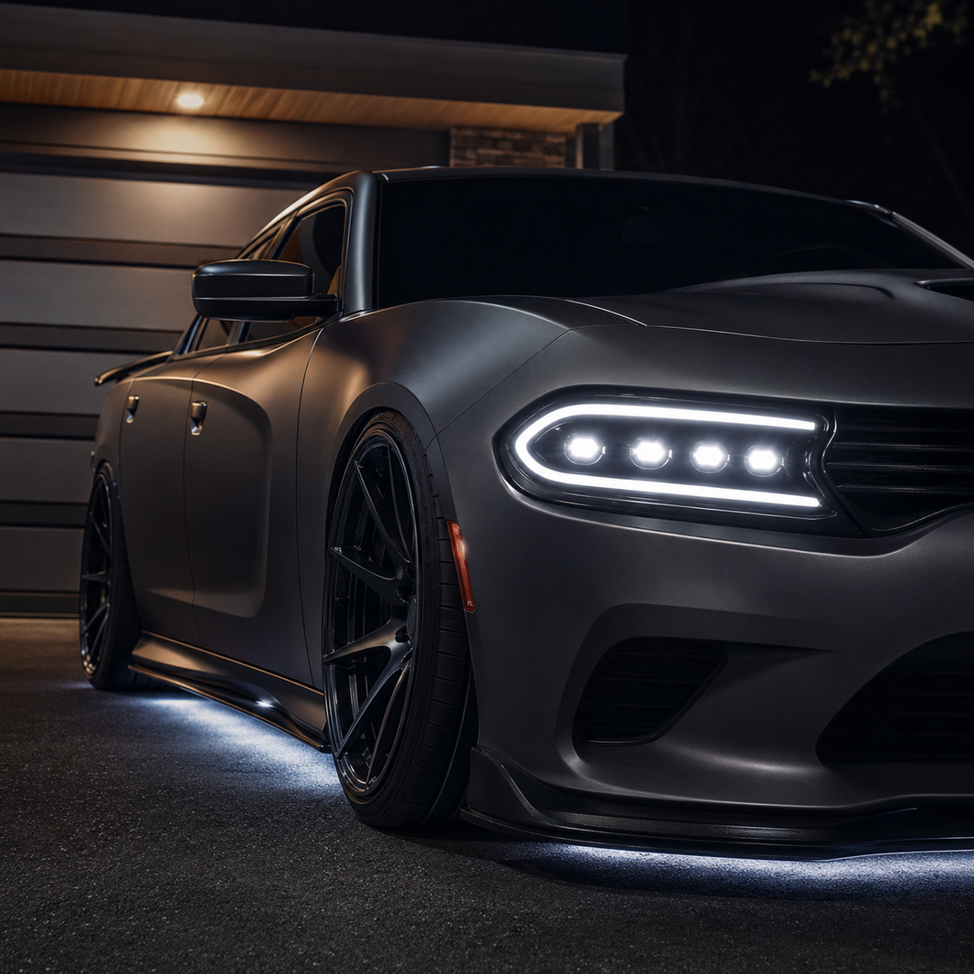 2015-2023 Dodge Charger LED Quad Projector Headlights installation guide