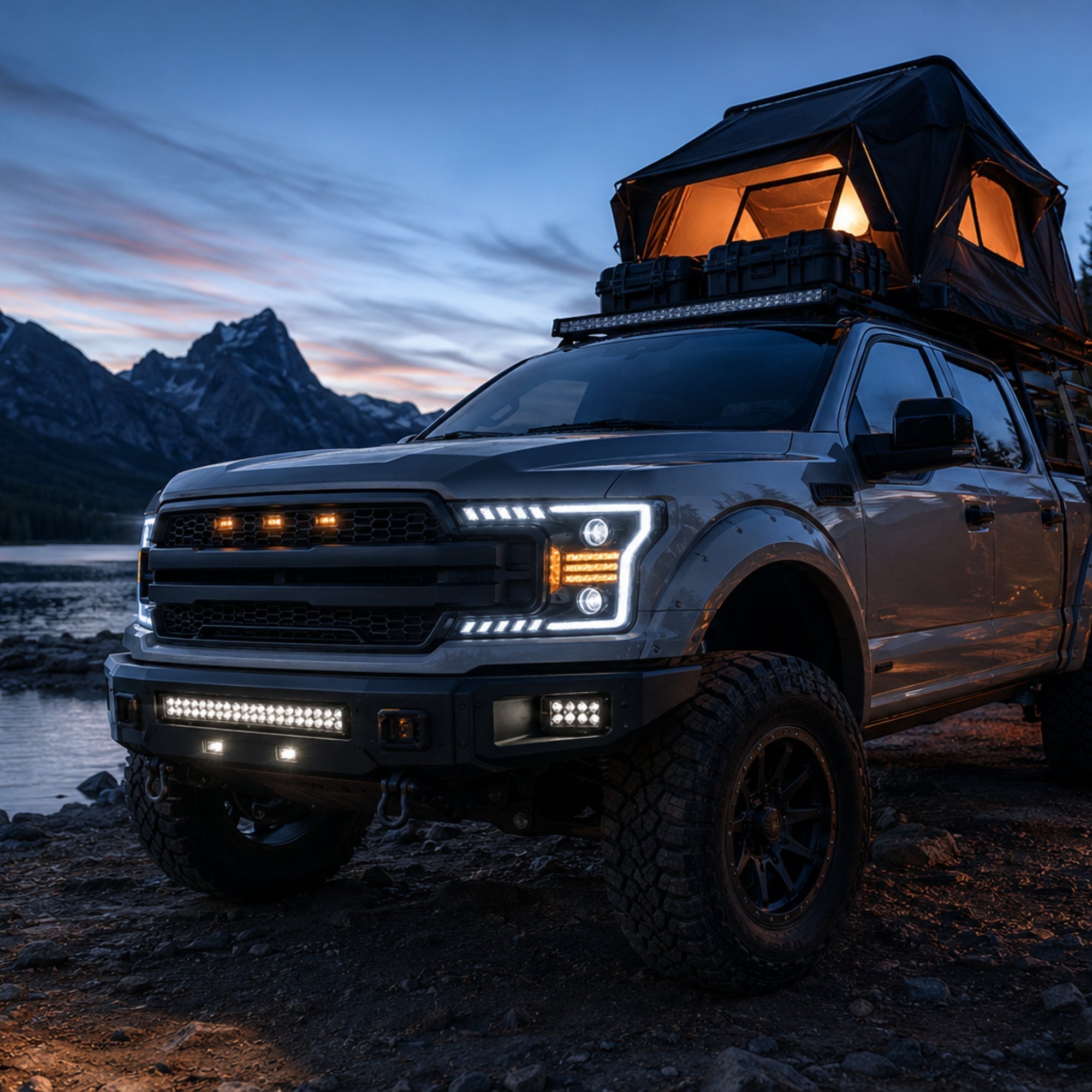 2018-2020 Ford F-150 LED Dual Projector Headlights | C-Shaped DRL installation guide