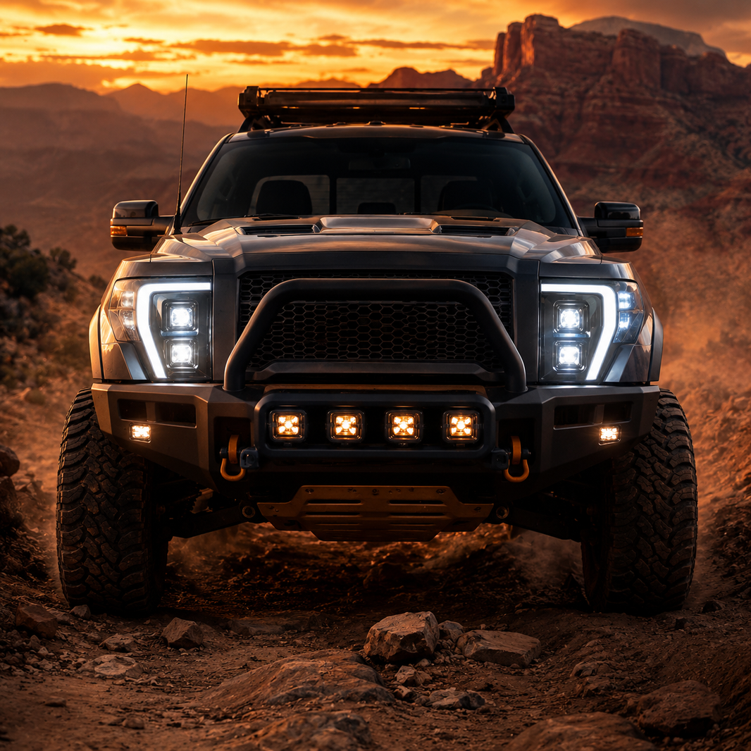 2021-2023 Ford F-150 LED Dual Projector Headlights | Switchback DRL installation guide