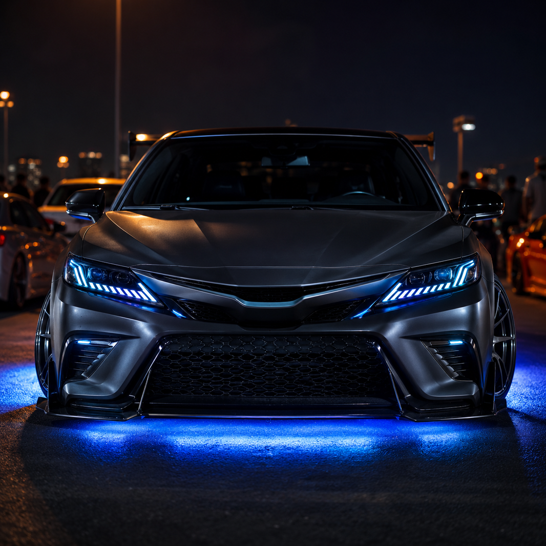 2018-2023 Toyota Camry LED Triple Projector Headlights installation guide