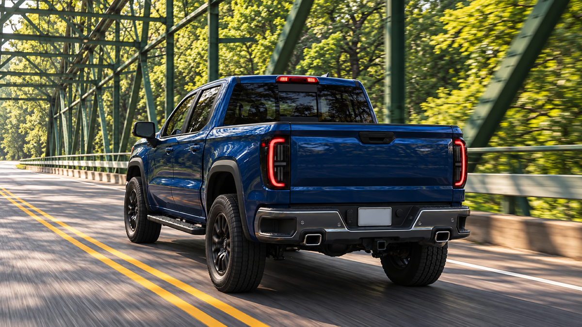 2019-2026 GMC Sierra 1500 & 2020-2023 2500HD/3500HD LED Tail Lights installed view