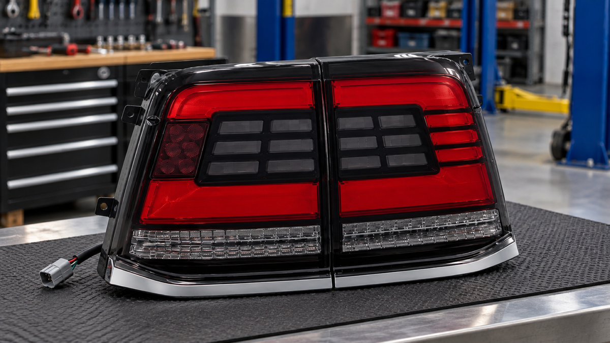 2008-2015 Toyota Land Cruiser 200 Sequential LED Tail Lights Installation Guide