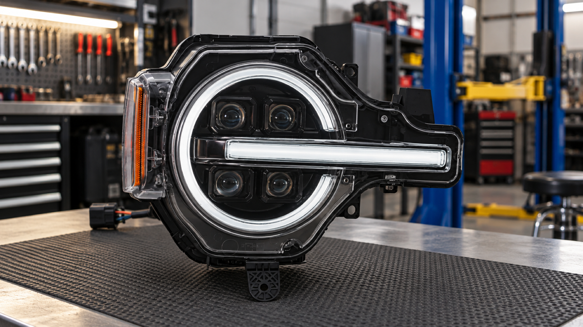 2021-2026 Ford Bronco LED Quad Projector Headlights Installation Guide