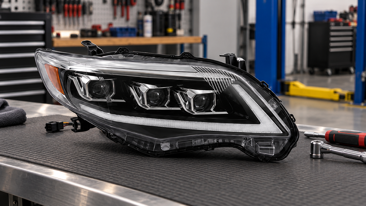 2011-2013 Toyota Corolla LED Triple Projector Headlights Installation Guide