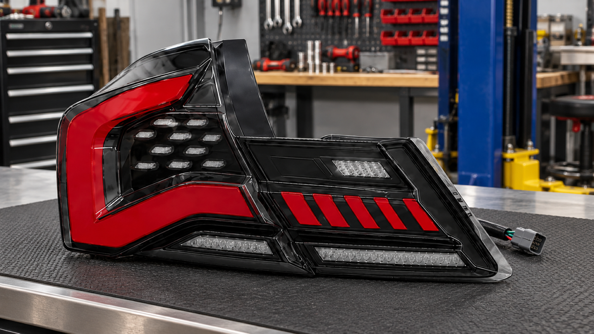 2013-2015 Honda Civic 9th Gen Sedan Sequential LED Tail Lights Installation Guide