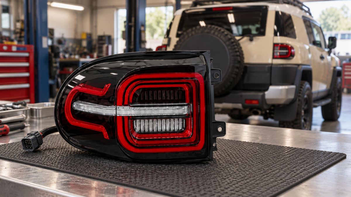 2007-2014 Toyota FJ Cruiser Sequential LED Tail Lights Installation Guide
