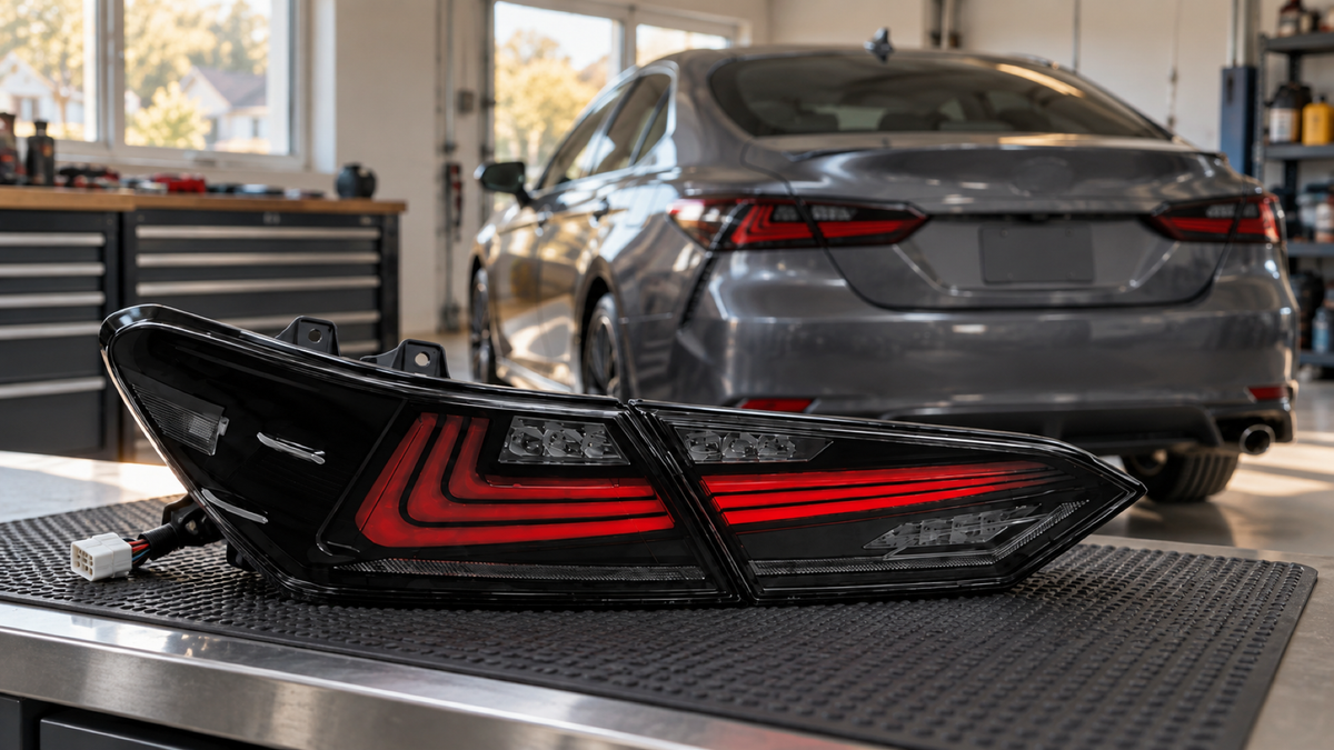 2018-2024 Toyota Camry 8th Gen Sequential LED Tail Lights Installation Guide