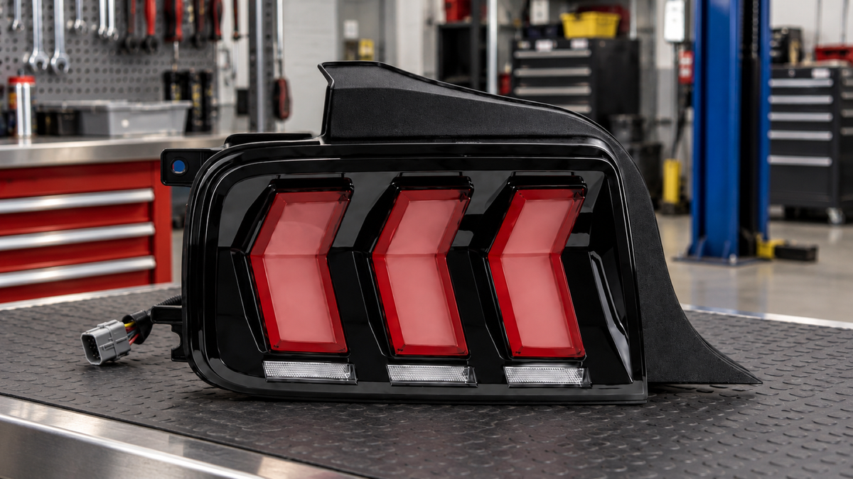 2005-2009 Ford Mustang Sequential LED Tail Lights | Shelby Style Installation Guide