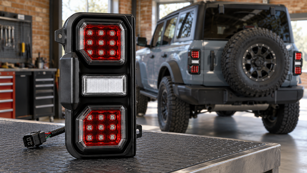 2021-2026 Ford Bronco Sequential LED Tail Lights Installation Guide
