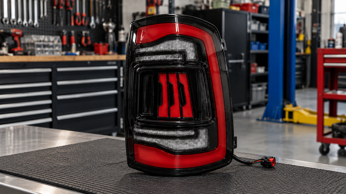 2009-2018 Dodge Ram 1500/2500/3500 Sequential LED Tail Lights Installation Guide