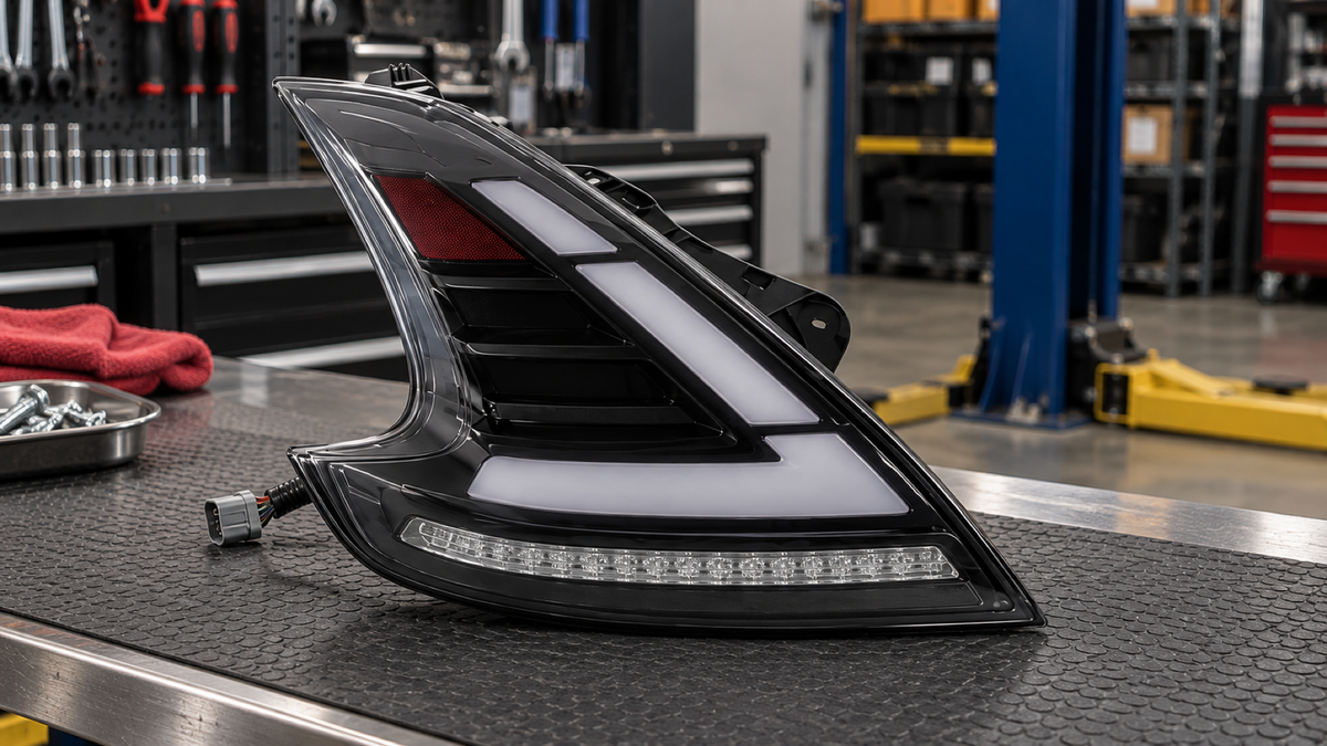 2009-2020 Nissan 370Z Z34 Sequential LED Tail Lights Installation Guide