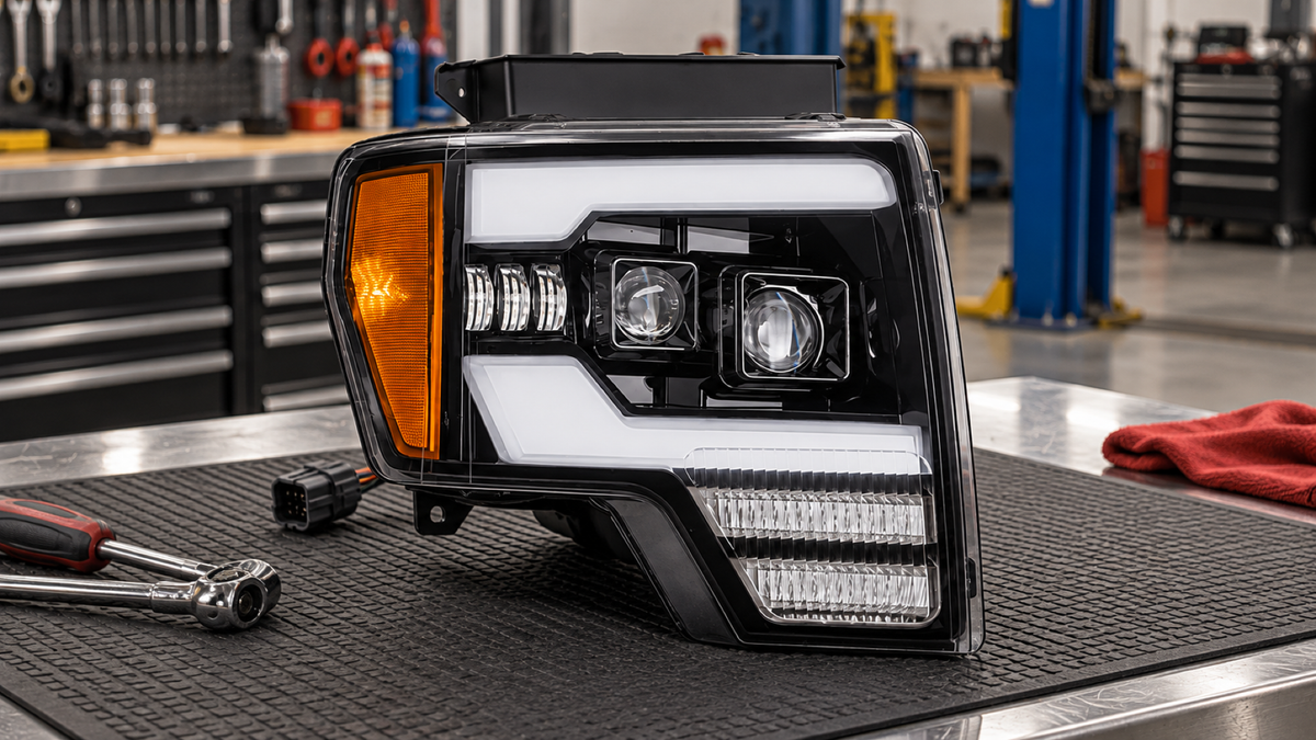 2009-2014 Ford F-150 LED Dual Projector Headlights Installation Guide