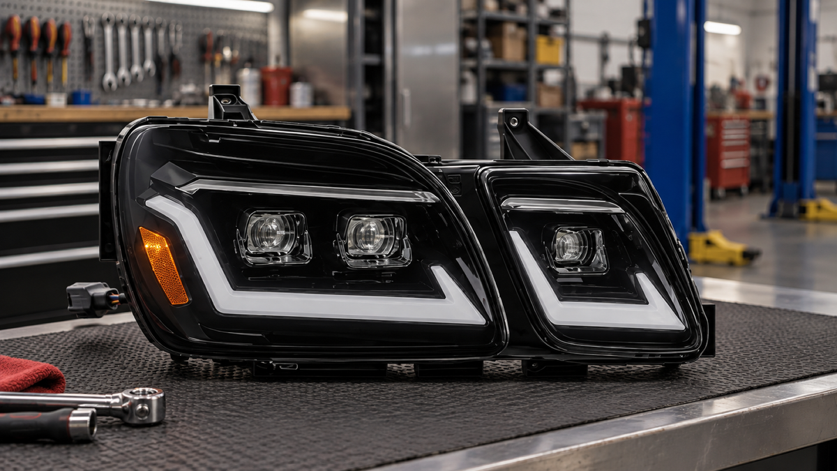 1998-2007 Lexus LX470 LED Triple Projector Headlights Installation Guide