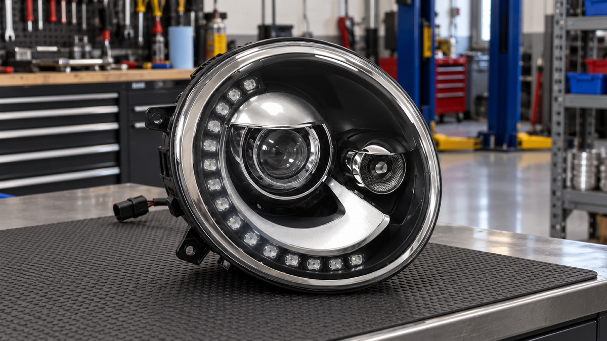 2012-2019 Volkswagen Beetle Projector Headlights (without bulb) Installation Guide