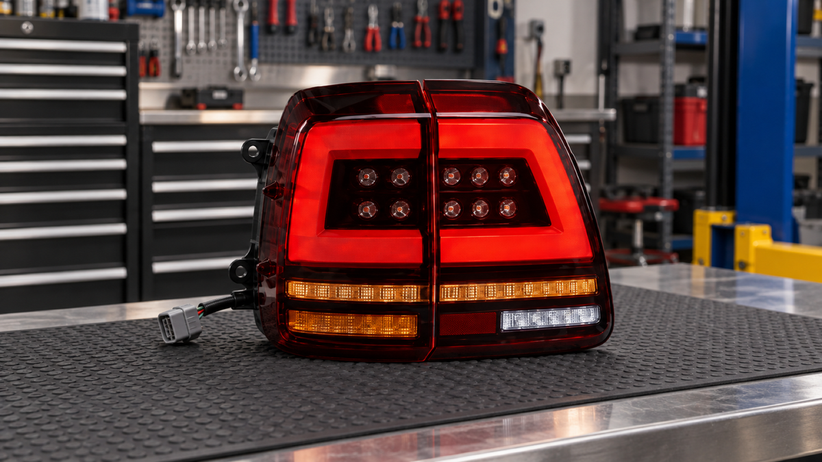 1998-2007 Toyota Land Cruiser 100 Sequential LED Tail Lights Installation Guide
