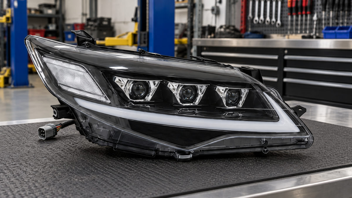 2012-2014 Toyota Camry LED Triple Projector Headlights Installation Guide