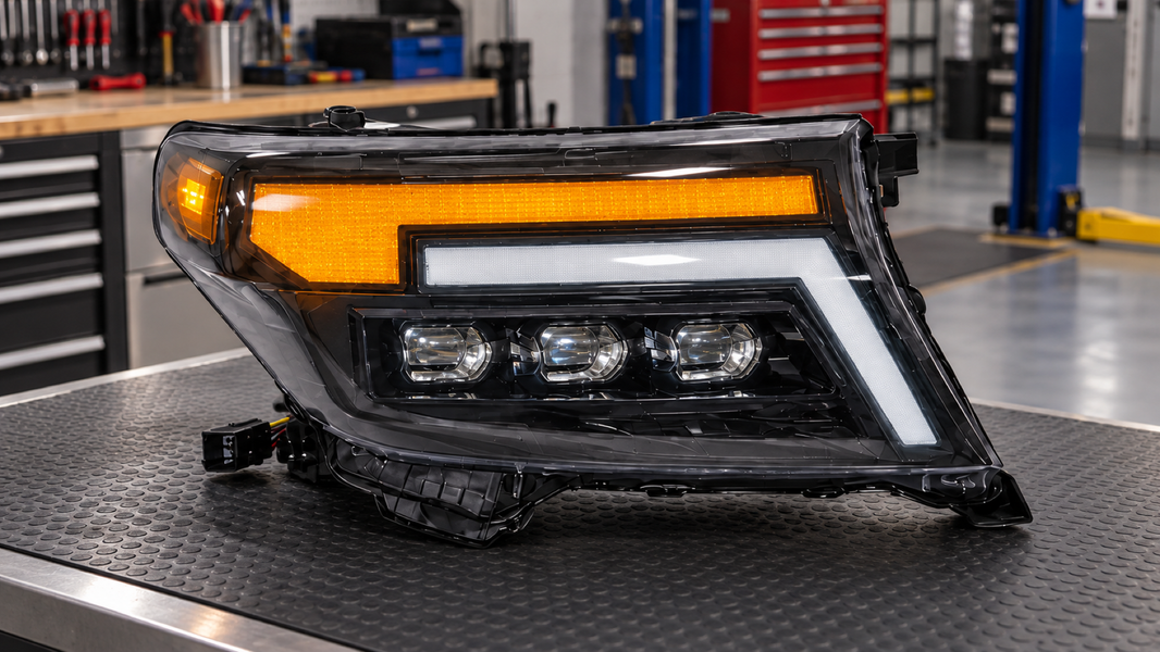 2008-2015 Toyota Land Cruiser 200 LED Triple Projector Headlights Installation Guide