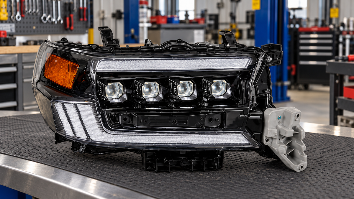 2016-2021 Toyota Land Cruiser 200 LED Quad Projector Headlights Installation Guide
