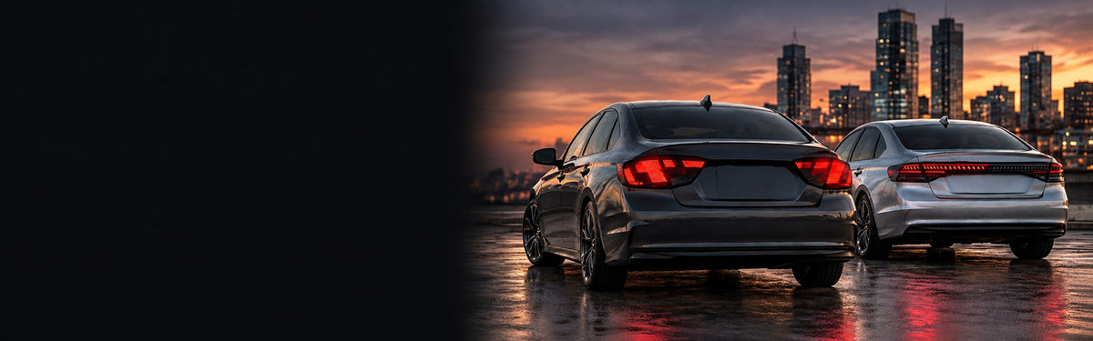 RIGNOX aftermarket tail lights on Honda Accord tenth and eleventh generations