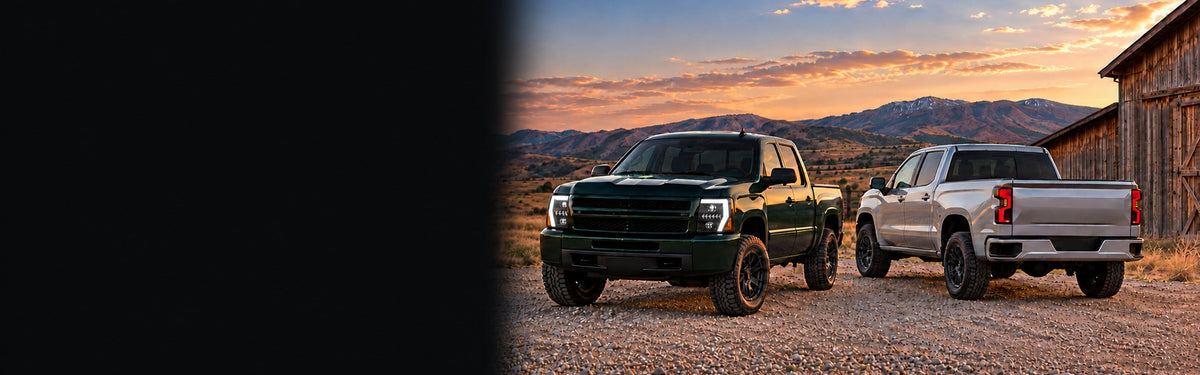 RIGNOX aftermarket headlights and tail lights for Chevrolet Silverado
