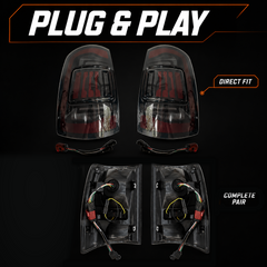 2009-2018 Dodge Ram 1500/2500/3500 Sequential LED Tail Lights — product view 14 - T-RAM09-SR