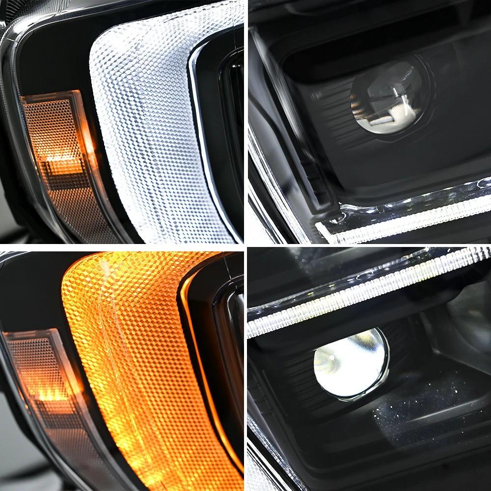 2021-2023 Ford F-150 (14th Gen) LED Dual Projector Headlights Assembly — Pair-16