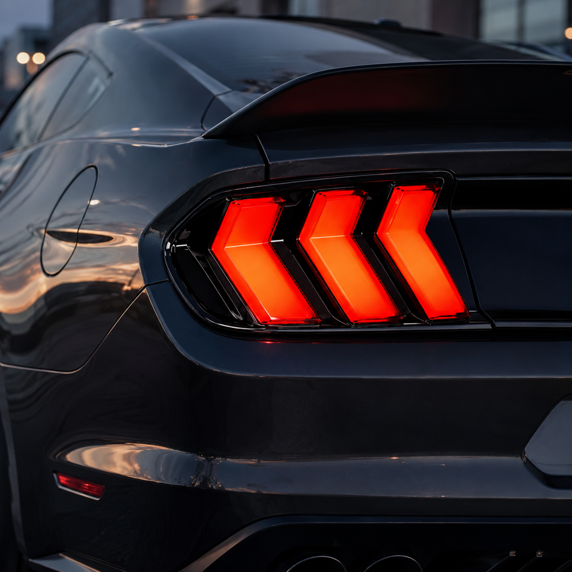 2015-2023 Ford Mustang S550 Sequential LED Tail Lights — product view 32 - T-MUS15-CW