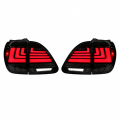 1998-2003 Lexus RX300 Sequential LED Tail Lights — LED white white background - T-RX98-RR