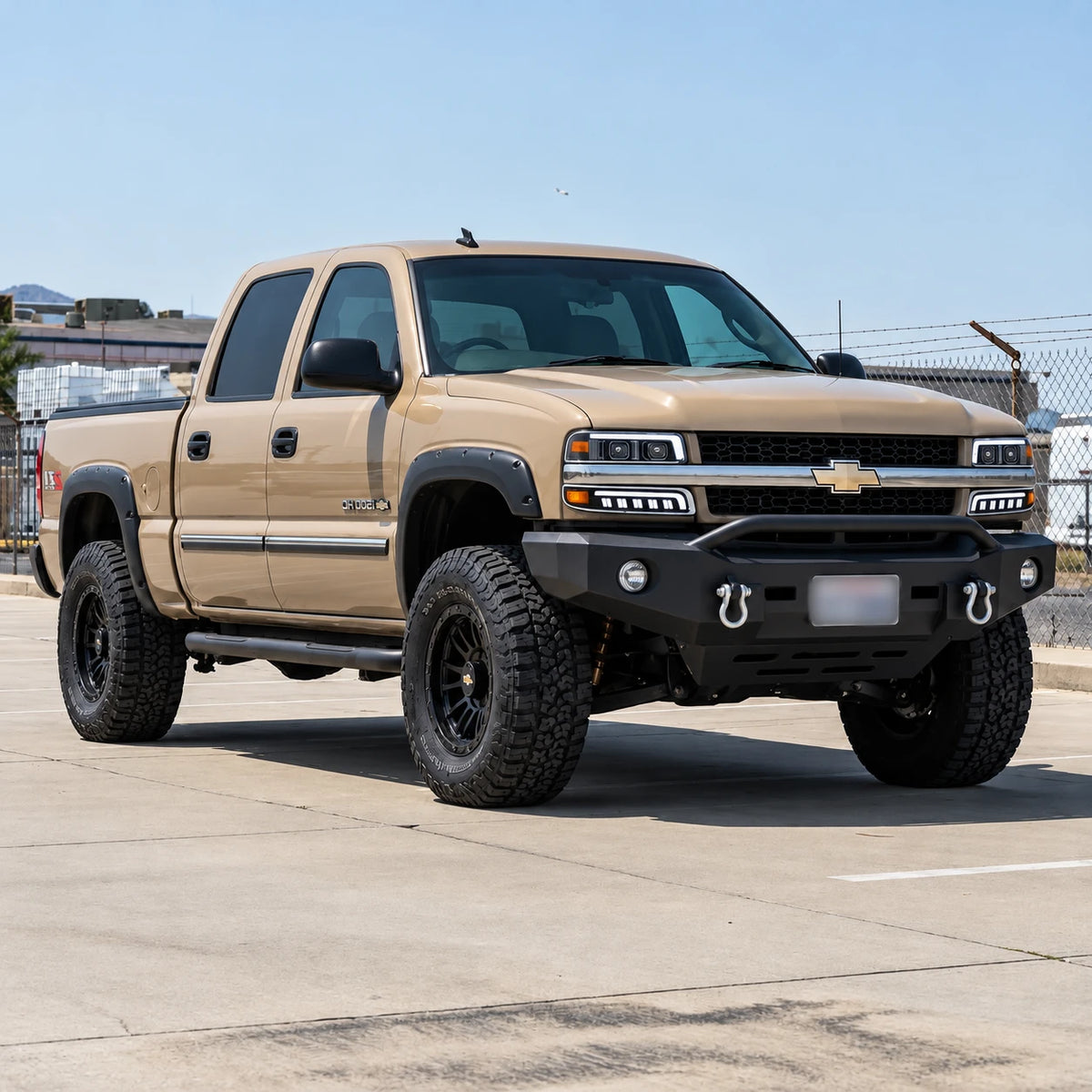 1999-2002 Chevrolet Silverado & 2000-2006 Tahoe / Suburban LED Dual Projector Headlights — better for working — H-SIL99