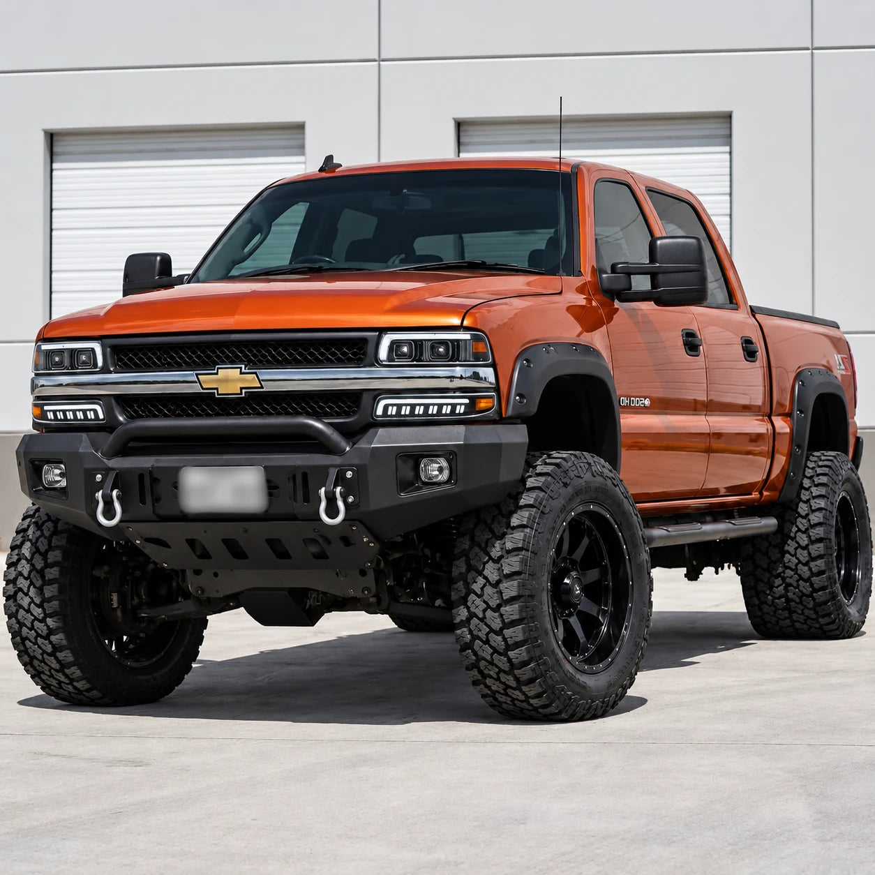 1999-2002 Chevrolet Silverado & 2000-2006 Tahoe / Suburban LED Dual Projector Headlights — parking in daylight — H-SIL99