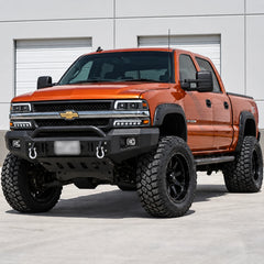 1999-2002 Chevrolet Silverado & 2000-2006 Tahoe / Suburban LED Dual Projector Headlights — parking in daylight — H-SIL99