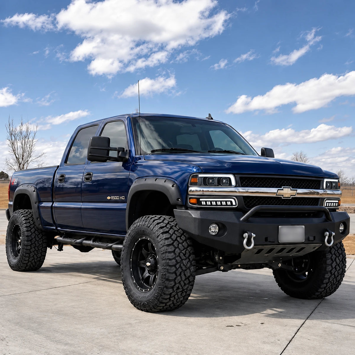 1999-2002 Chevrolet Silverado & 2000-2006 Tahoe / Suburban LED Dual Projector Headlights — turn heads anywhere — H-SIL99