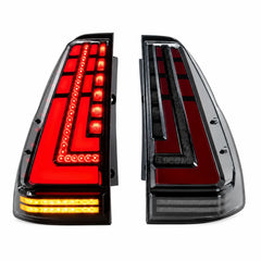 2003-2009 Lexus GX470 Sequential LED Tail Lights Assembly — main product view — T-GX470-03-SR