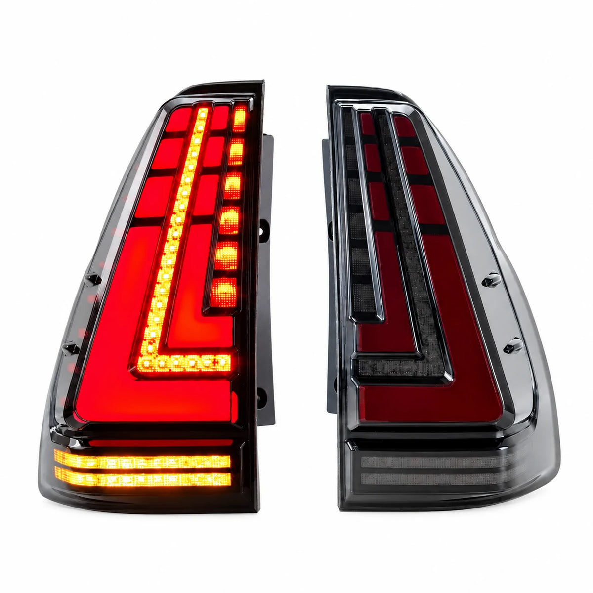 2003-2009 Lexus GX470 Sequential LED Tail Lights Assembly — main product view — T-GX470-03-SR