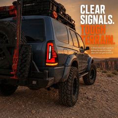2003-2009 Toyota 4Runner Sequential LED Tail Lights — conquer terrain — T-4RN03