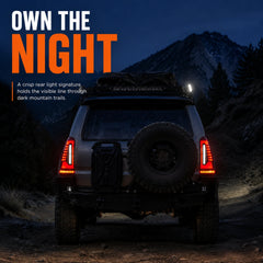 2003-2009 Toyota 4Runner Sequential LED Tail Lights — own the night — T-4RN03