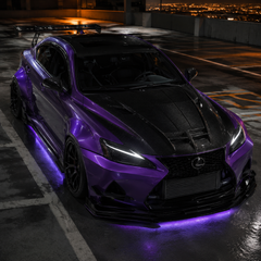 2006-2013 Lexus IS250 / IS350 / IS-F LED Triple Projector Headlights — LED triple projector overhead front corner - H-IS06-CW