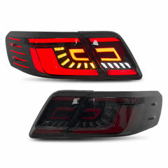 2007-2011 Toyota Camry XV40 Sequential LED Tail Lights Assembly — main product view — T-CAM07-C-SR