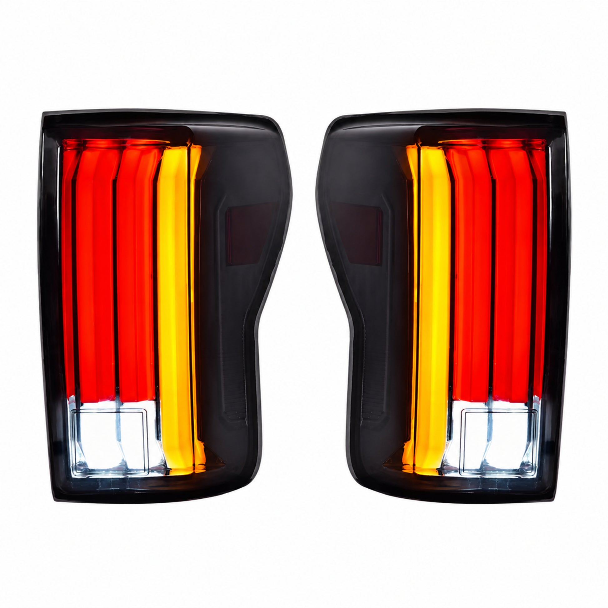 2007-2013 Toyota Tundra Sequential LED Tail Lights — smoked main01