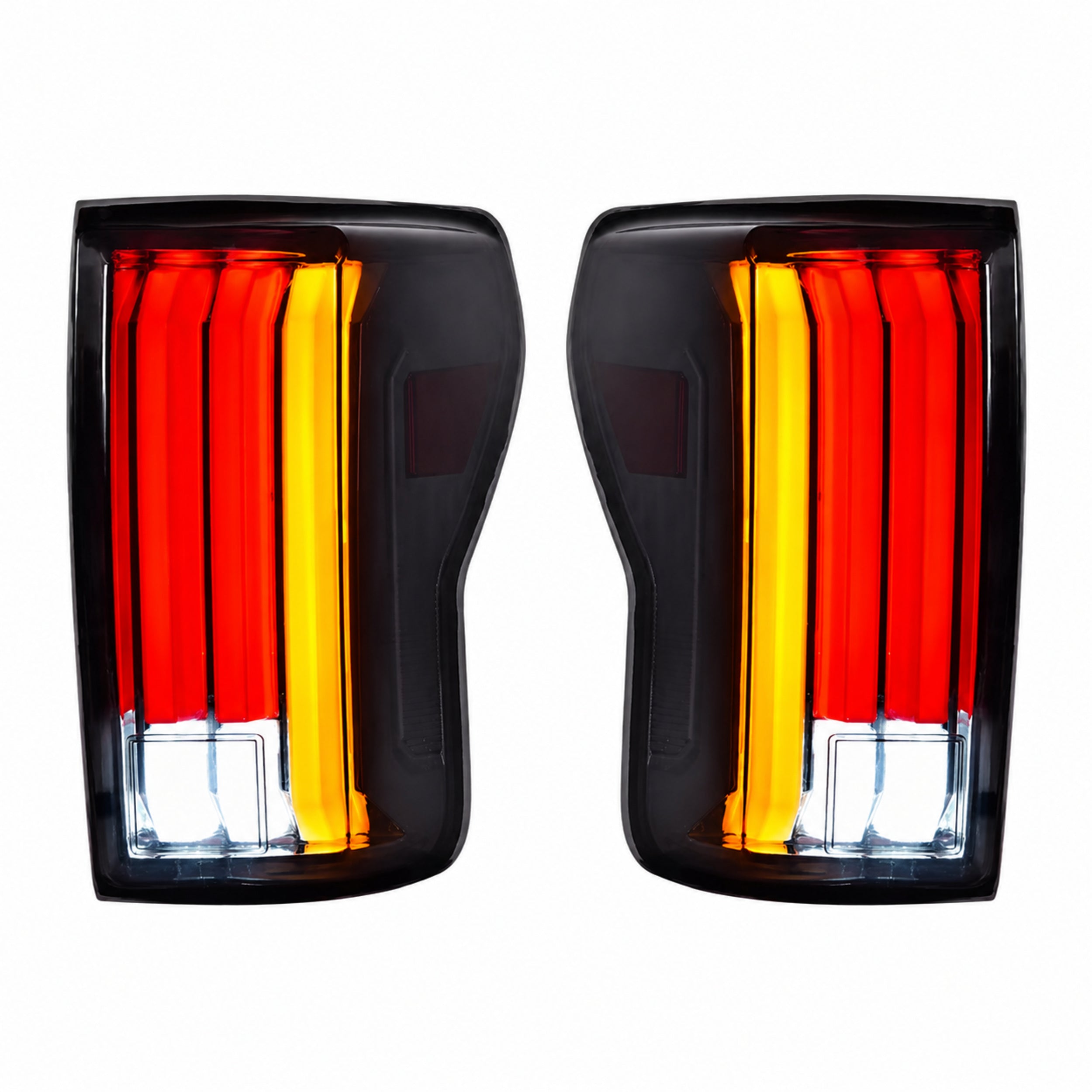 2007-2013 Toyota Tundra Sequential LED Tail Lights — smoked main01