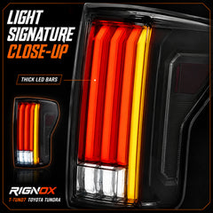 2007-2013 Toyota Tundra Sequential LED Tail Lights — smoked supplement02