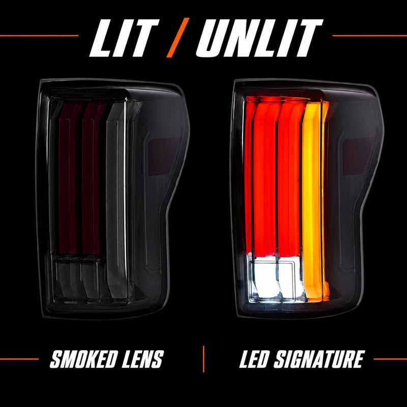 2007-2013 Toyota Tundra Sequential LED Tail Lights — smoked supplement03