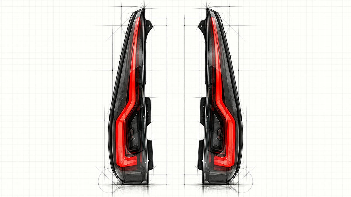2007-2014 GMC Yukon & Cadillac Escalade LED Tail Lights Assembly