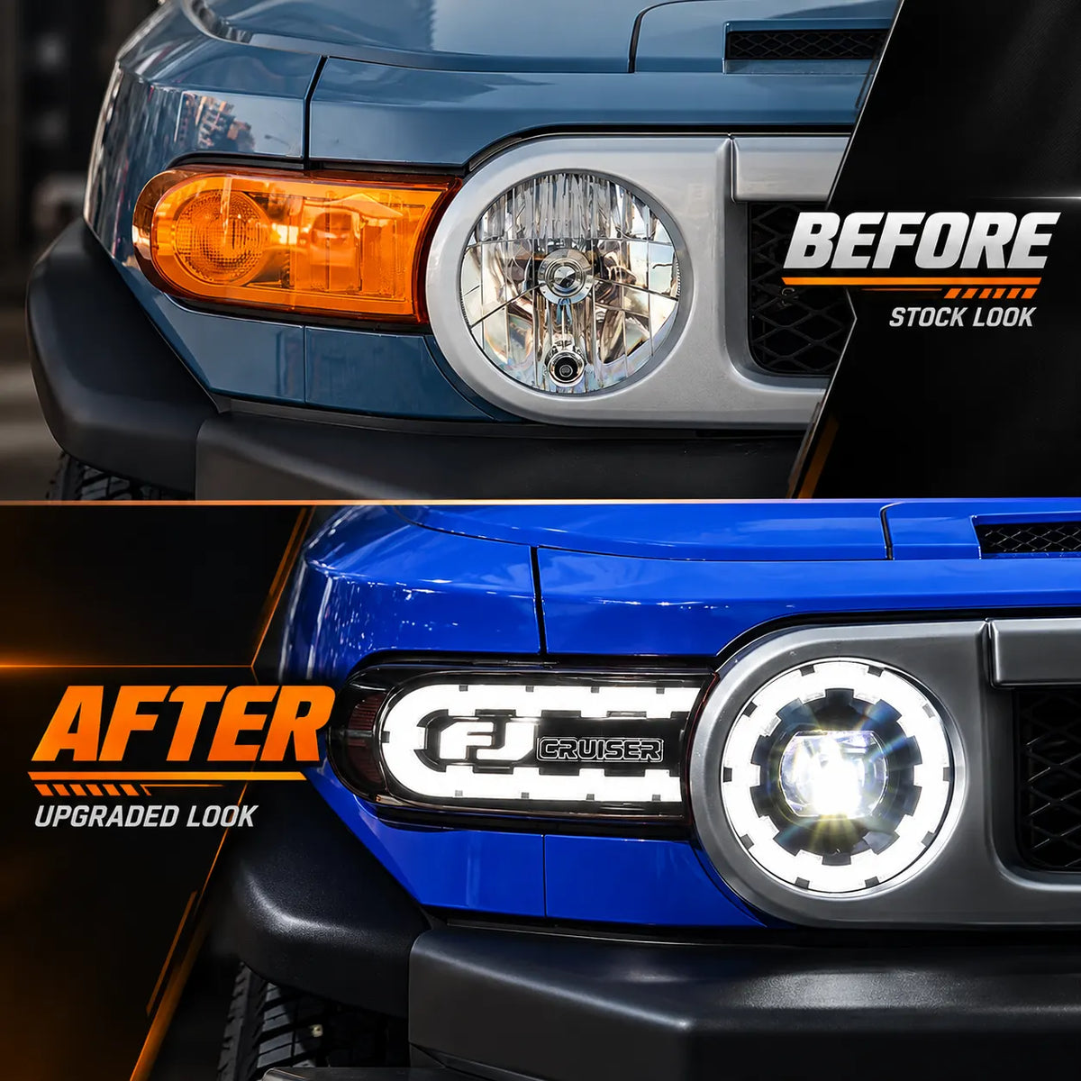2007-2014 Toyota FJ Cruiser LED Headlights | Rignox