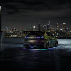 2008-2018 Mitsubishi Lancer / EVO X Sequential LED Tail Lights — digital RGB night rear signature09 - T-EVO-SDG