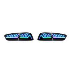 2008-2018 Mitsubishi Lancer / EVO X Sequential LED Tail Lights — digital RGB - T-EVO-SDG