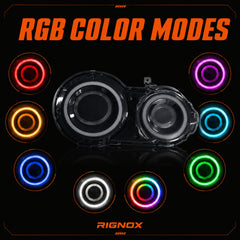2008-2024 Nissan GT-R R35 Sequential LED Tail Lights — smoke white sequential function10 - T-GTR-SRGB