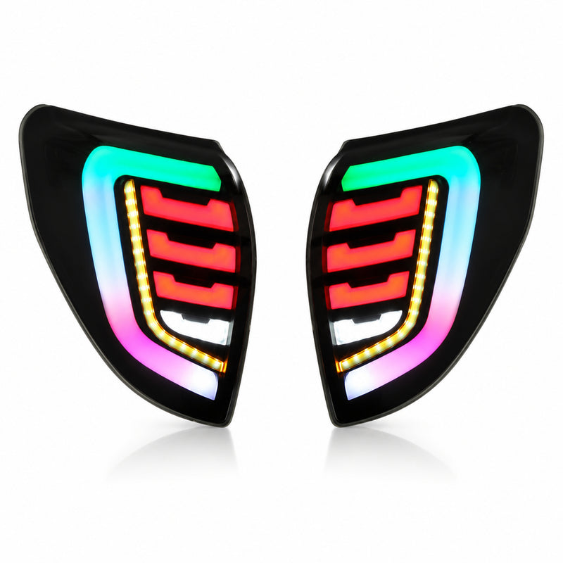 2009-2012 Toyota RAV4 Sequential LED Tail Lights — smoked RGB white background01 - T-RAV4-09-SRGB